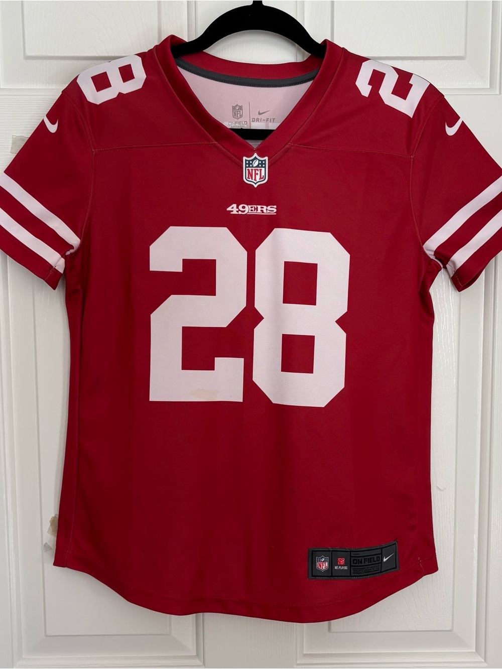 Nike San Francisco 49ers Carlos Hyde #28 Official NFL Jersey Unisex Small